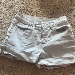 Old Navy Gray Jean Shorts Casual Style